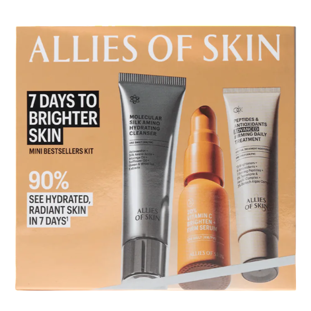 ALLIES OF SKIN 7 Days To Brighter Skin Kit – Набір "Сяйво шкіри за 7 днів" ALLIES OF SKIN 7 Days To Brighter Skin Kit – Набір "Сяйво шкіри за 7 днів"